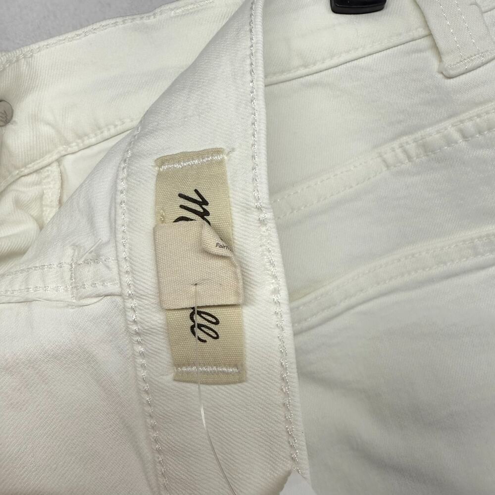 Madewell Jeans Women's 29 White The Perfect Vintage Wide Leg Denim Cotton NEW - Picture 10 of 11